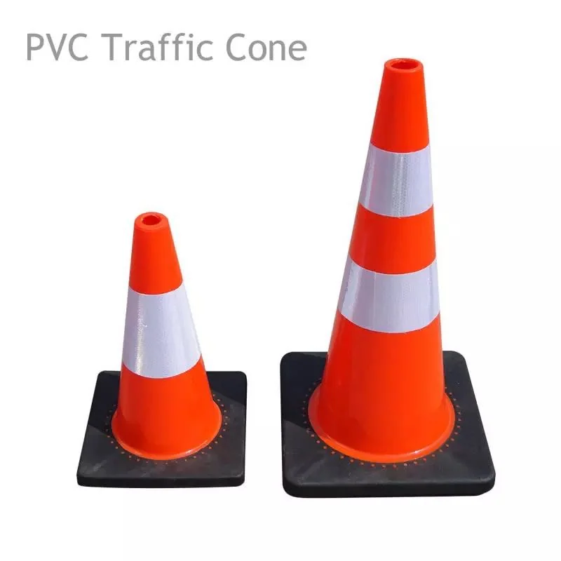 Rubber Base PVC Traffic Cones