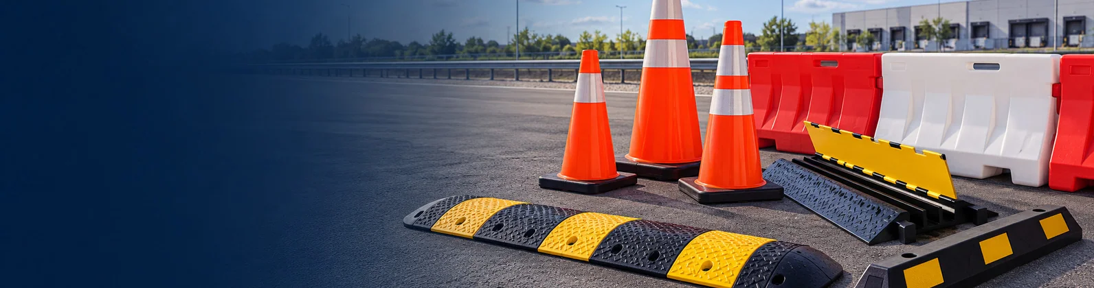 Traffic Cones & Rubber Road Safety Products