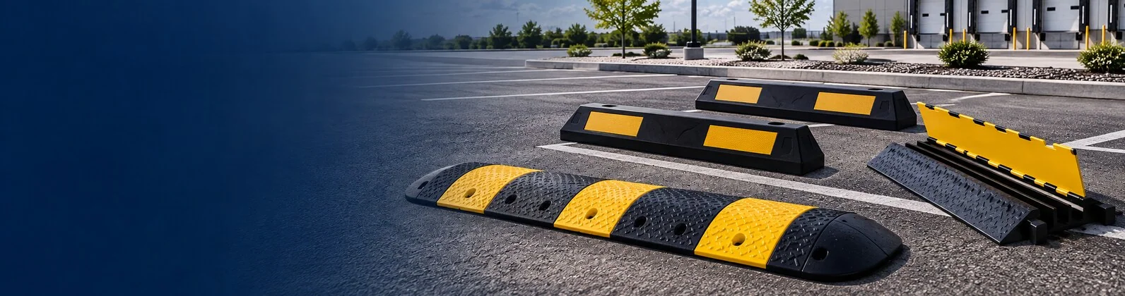 Rubber Speed Bumps & Parking Stops